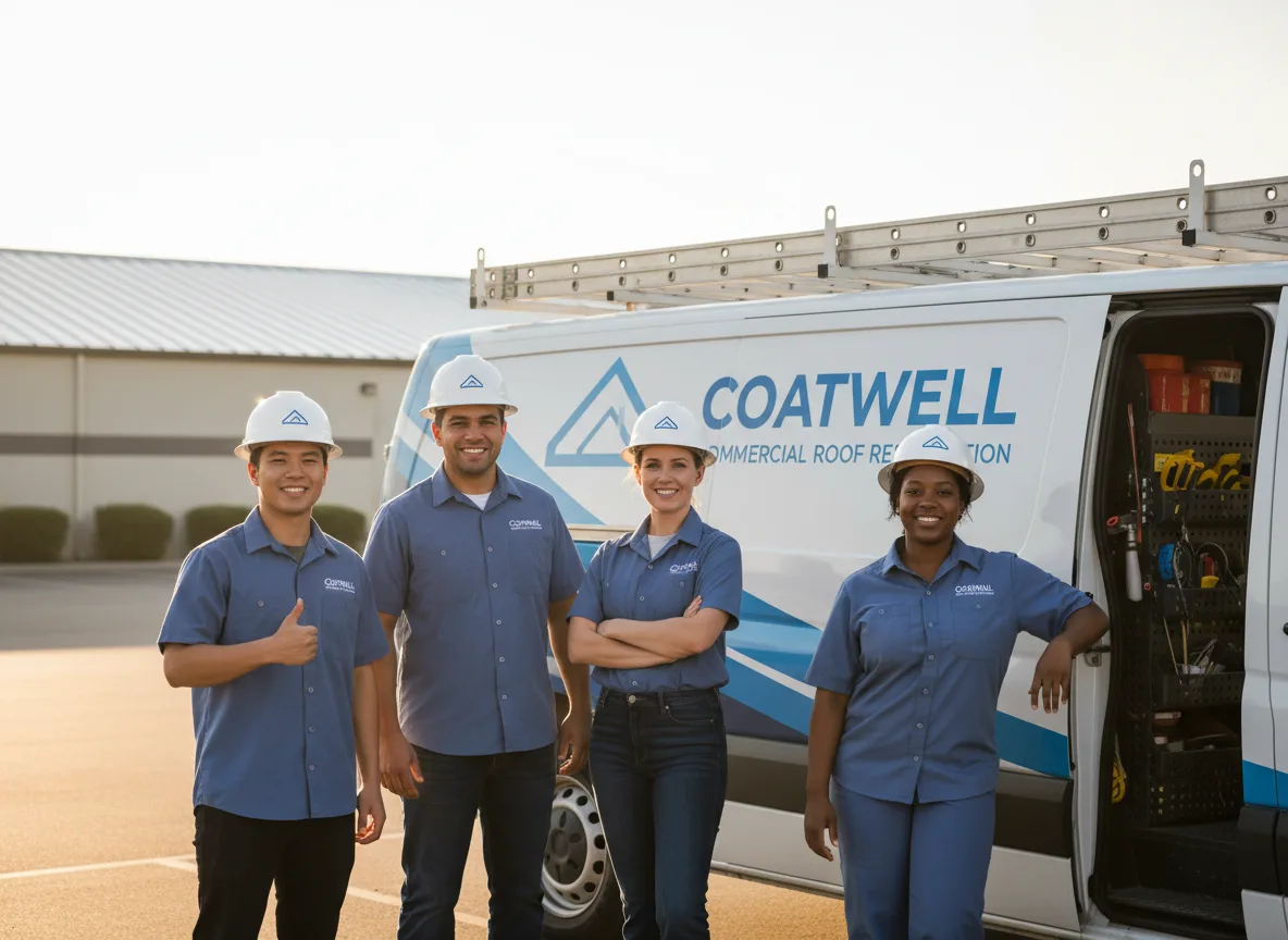 Commercial roof coating company in Hartwick, IA